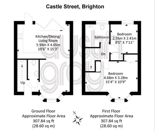 Willa Castle Street - Central Brighton Townhouse, Up To 8 Guests Zewnętrze zdjęcie